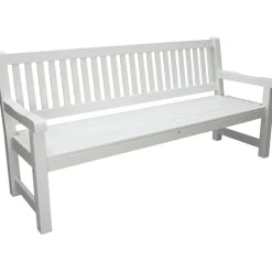 Brooklyn sittbänk - Vit + Rengöringsmedel för utemöbler