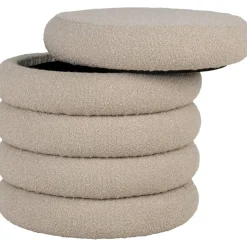 Brooklyn sittpuff Grå boucle