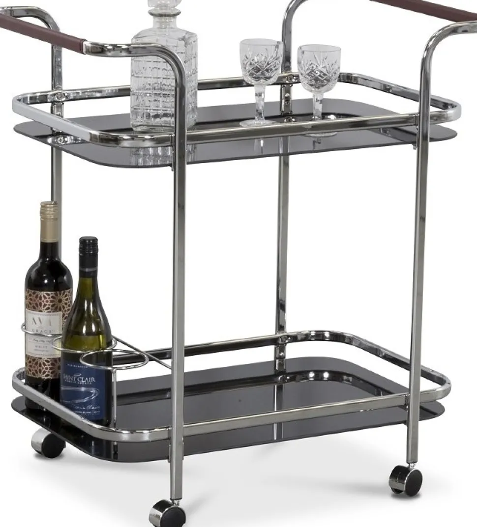 Butler 7 serveringsvagn i krom