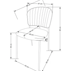 Cadeira matstol 499 - Beige
