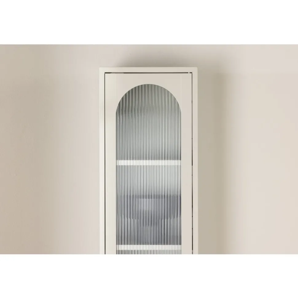 Cali vitrinskåp - Beige