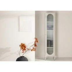 Cali vitrinskåp - Beige