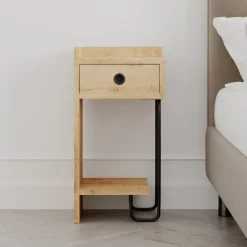 Canis sängbord - Ek