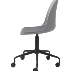 Cara grå kontorsstol med sittdyna + Textilrengöring för möbler