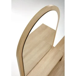 Carmen sminkbord 104 x 35 cm - Beige/svart