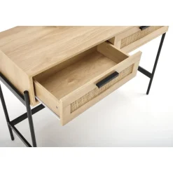 Carmen sminkbord 104 x 35 cm - Beige/svart