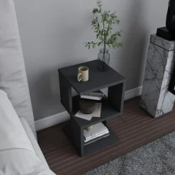 Carter sängbord - Antracit