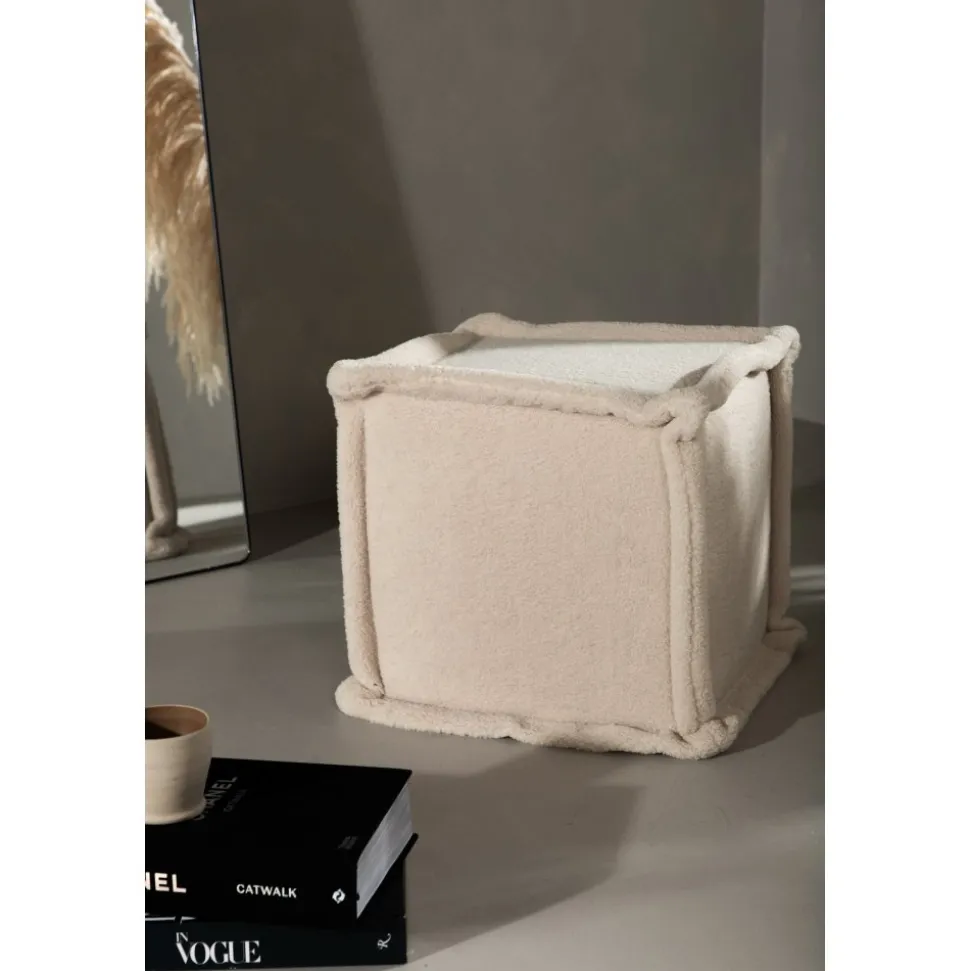 Castine sittpuff - Vit