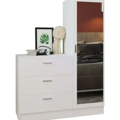 Cecilia skåp och byrå - Vit