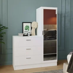 Cecilia skåp och byrå - Vit