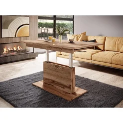 Cense förlängningsbart soffbord 126-167 x 70 cm ek