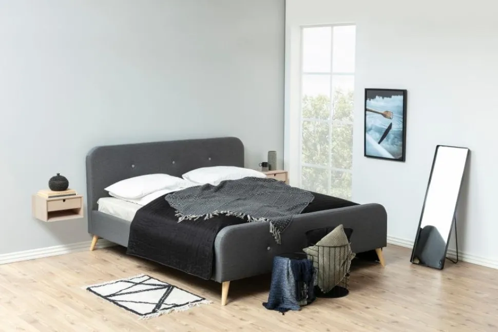 Century sängbord vägghängt i Vitpigmenterad ek + Textilrengöring för möbler