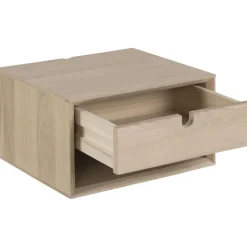 Century sängbord vägghängt i Vitpigmenterad ek