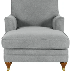 Chaiselounge Howard Watford Deluxe - Grå + Fläckborttagare för möbler