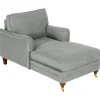 Chaiselounge Howard Watford Deluxe - Grå + Textilrengöring för möbler