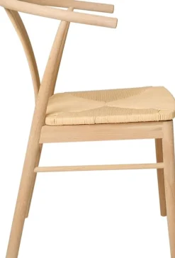 Chiba matstol i whitewash