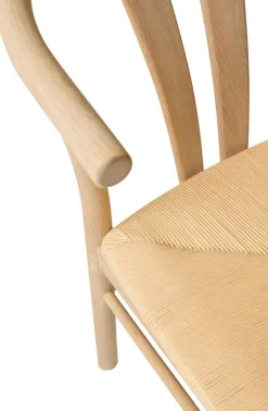 Chiba matstol i whitewash