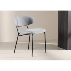 Chico matstol - Blå bouclé