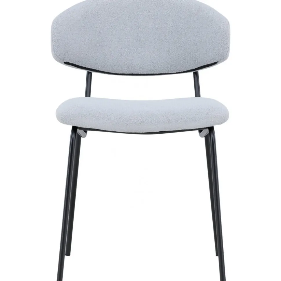 Chico matstol - Blå bouclé