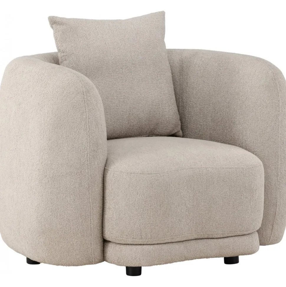 Cielo fåtölj - Beige bouclé