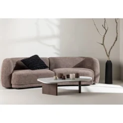 Cielo 3-sits soffa - Brun boucle