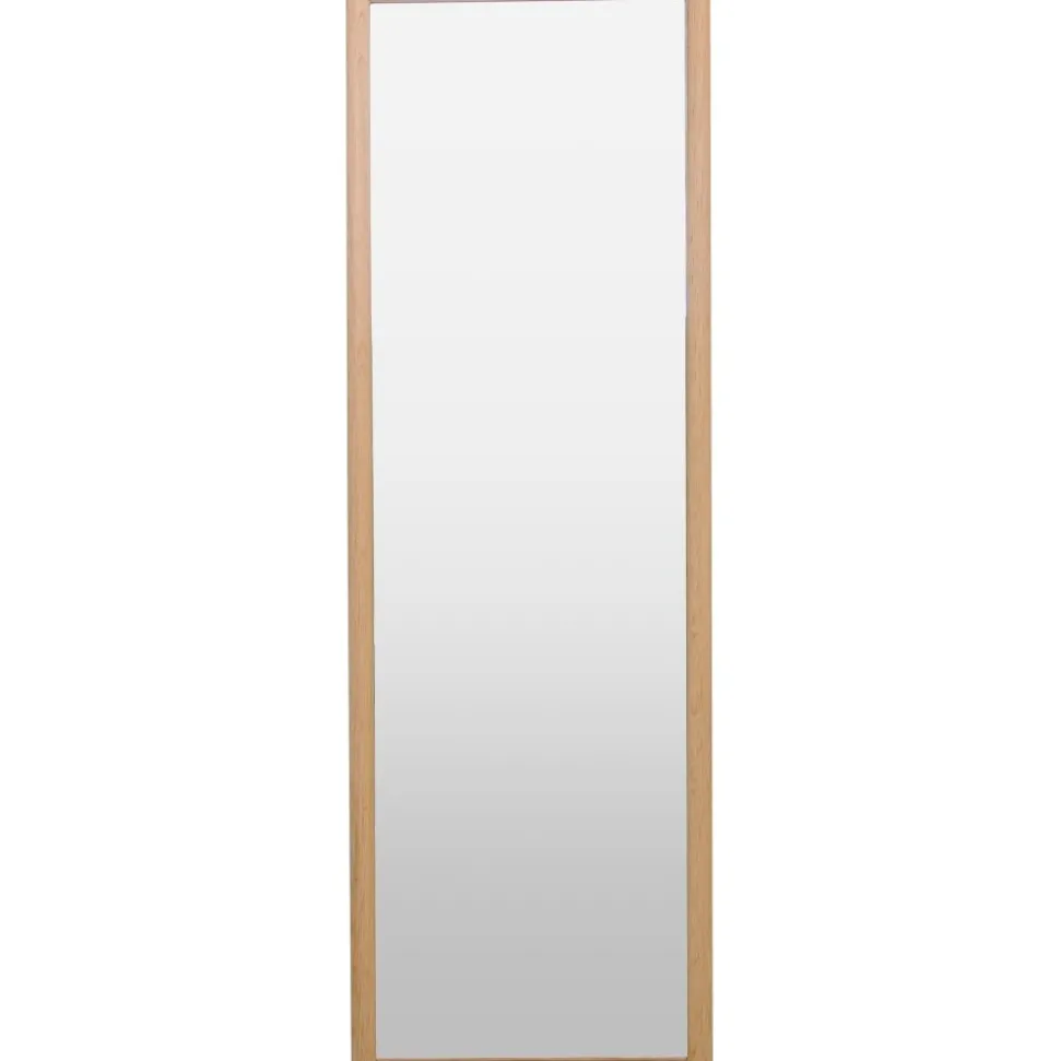 Cirkus spegel 40 x 80 cm - Vitpigmenterad ek + Glas och Kristallrengöring