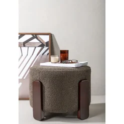 Coffey sittpuff - Mörkgrå