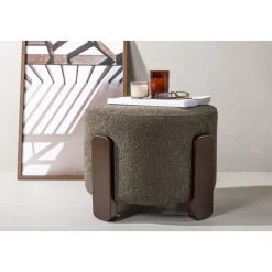 Coffey sittpuff - Mörkgrå