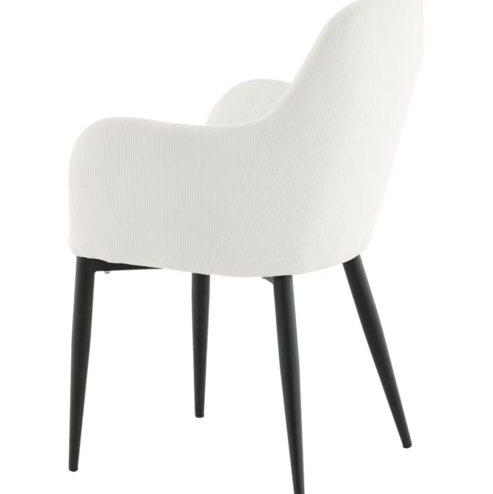 Comfort matstol - Vit