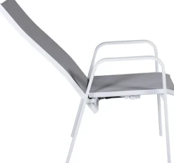 Copacabana karmstol - Grå/Vit