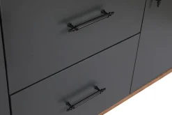 Cordoba skänk - Valnöt/antracit