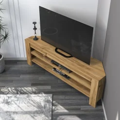 Corner TV-bänk - Ek