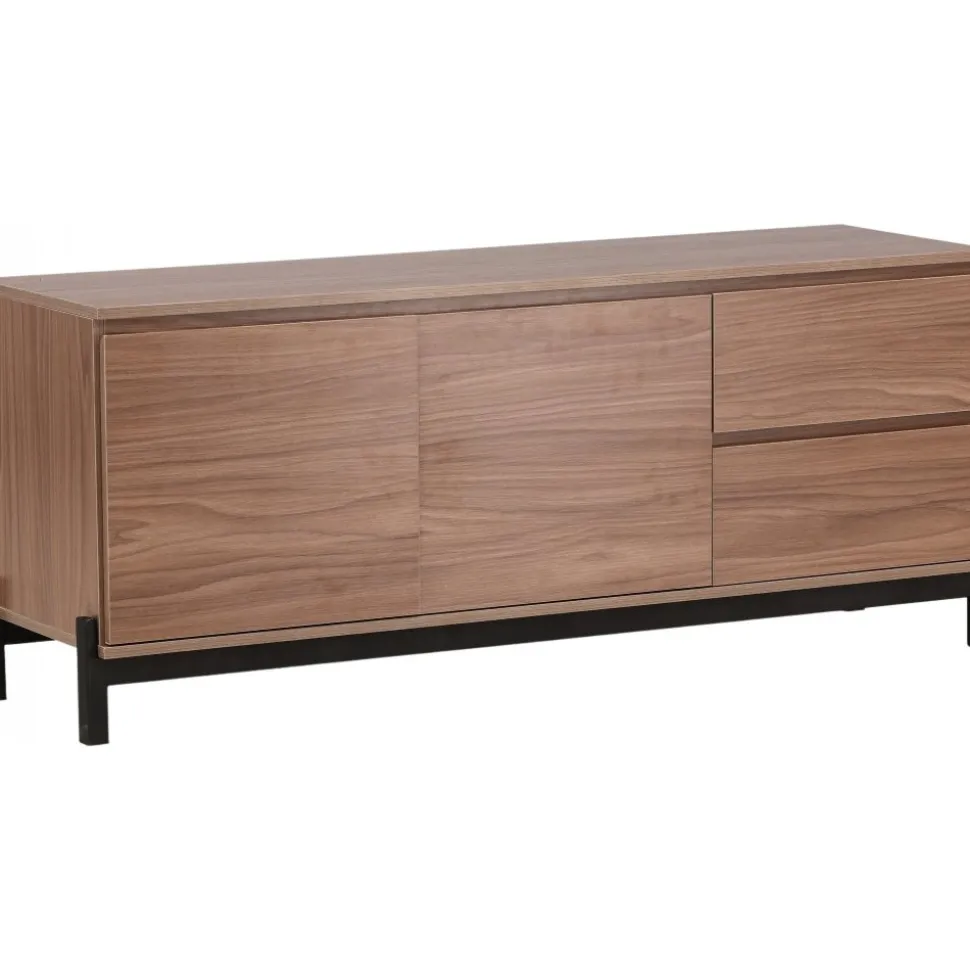 Corpus TV-bänk - Valnöt