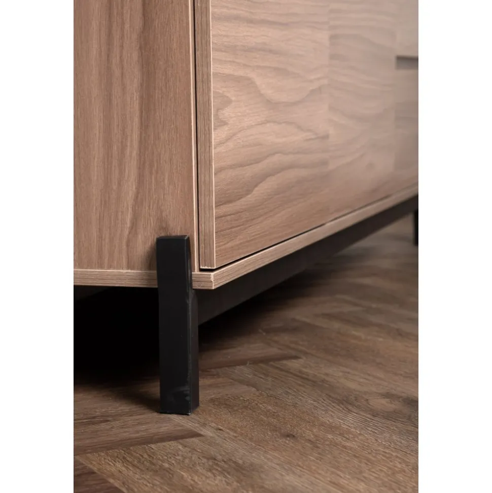 Corpus TV-bänk - Valnöt