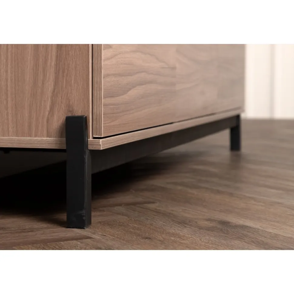 Corpus TV-bänk - Valnöt