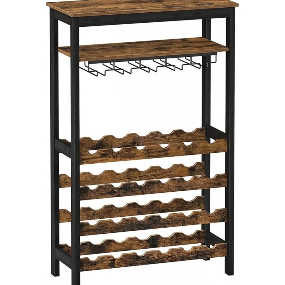 Corriente vinställ - Brun/svart