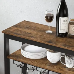 Corriente vinställ - Brun/svart