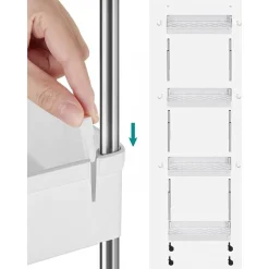 Criollo kökshylla 86 cm - Vit