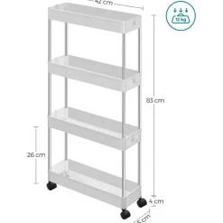 Criollo kökshylla 83 cm - Vit