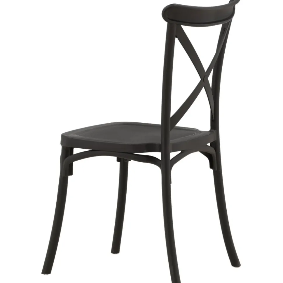 Crosett matstol - Svart