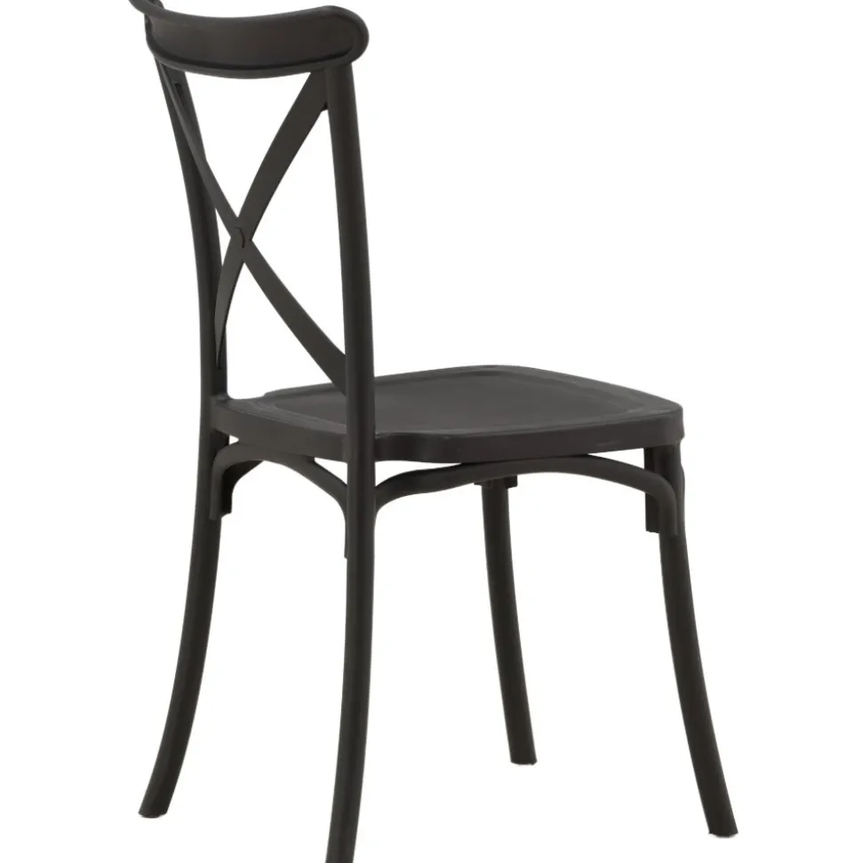 Crosett matstol - Svart