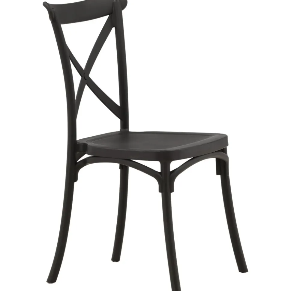 Crosett matstol - Svart