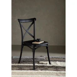 Crosett matstol - Svart