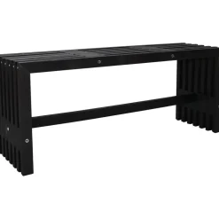 Cuba bänk - Svartlasyr + Fläckborttagare för möbler