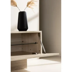 Cuenca TV-bänk - Whitewash