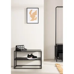 Curitiba skohylla - Svart