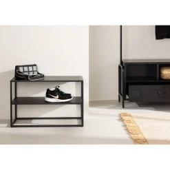 Curitiba skohylla - Svart