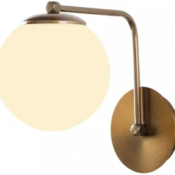 Daisy vägglampa 146-A - Guld