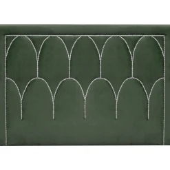 Dalarö sänggavel (Smaragdgrönt sammet) - Valfri bredd