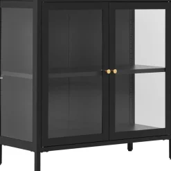 Dalby skåp 80x35x80 cm - Svart